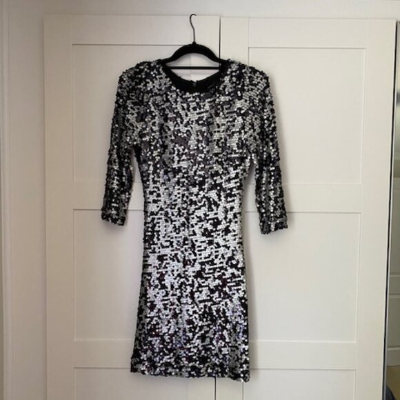 French Connection sequined mini dress - Picture 1 of 2